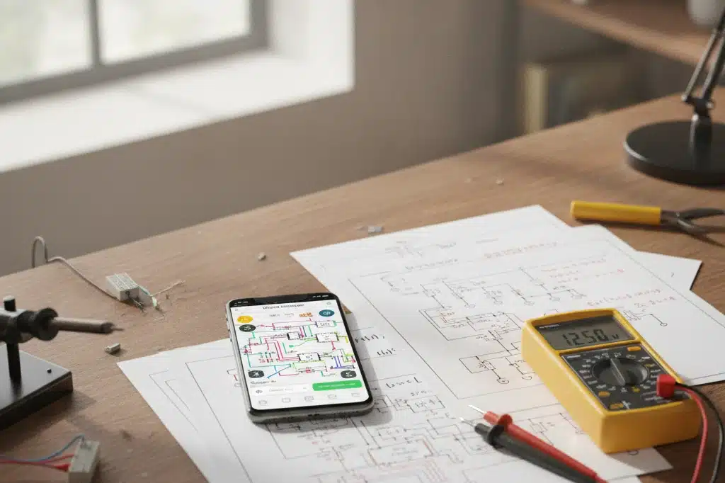Apps Essenciais para Aprender Manutenção Elétrica na Prática