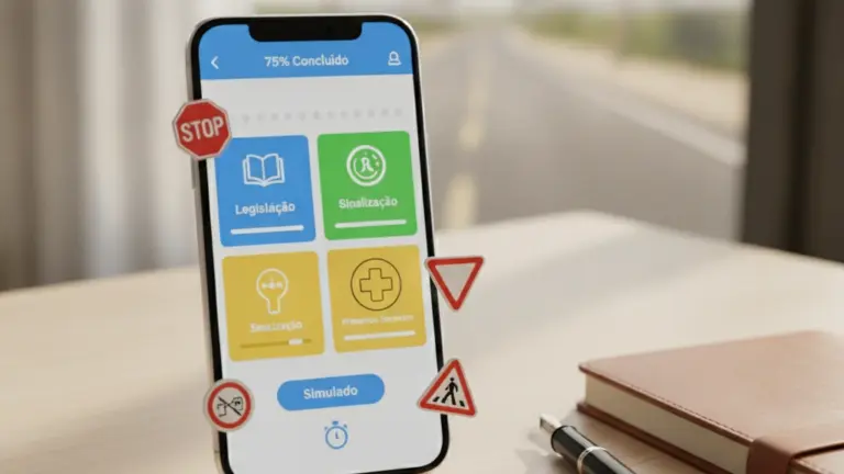Apps Essenciais para Estudar Legislação de Trânsito e Questões CNH