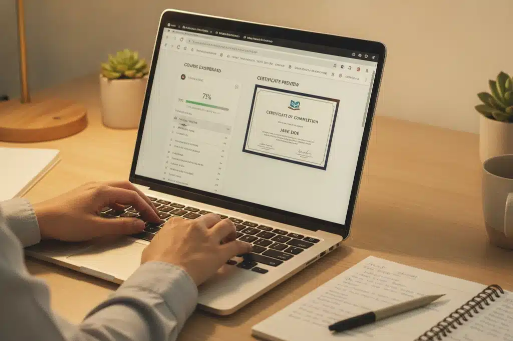 Certificado Gratuito em Cursos Profissionalizantes Online