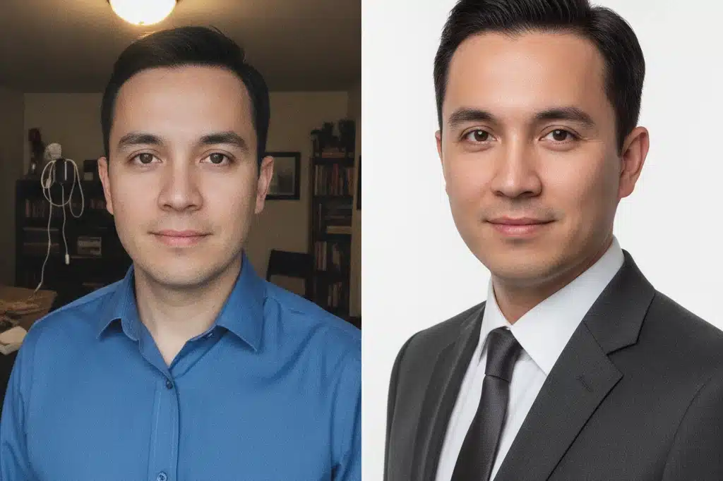 Transforme Seu Retrato para Currículo com Editor de Foto com IA em Minutos