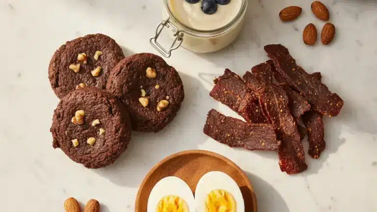 Lanches Proteicos Práticos: Snacks Saudáveis com Whey e Carne