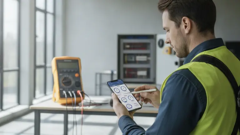 Aplicativos de Manutenção Elétrica e Segurança no Celular